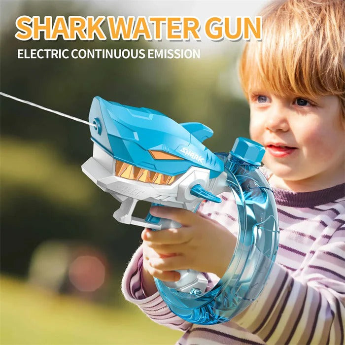 RECHARGEABLE ELECTRIC SHARK WATER GUN TOY