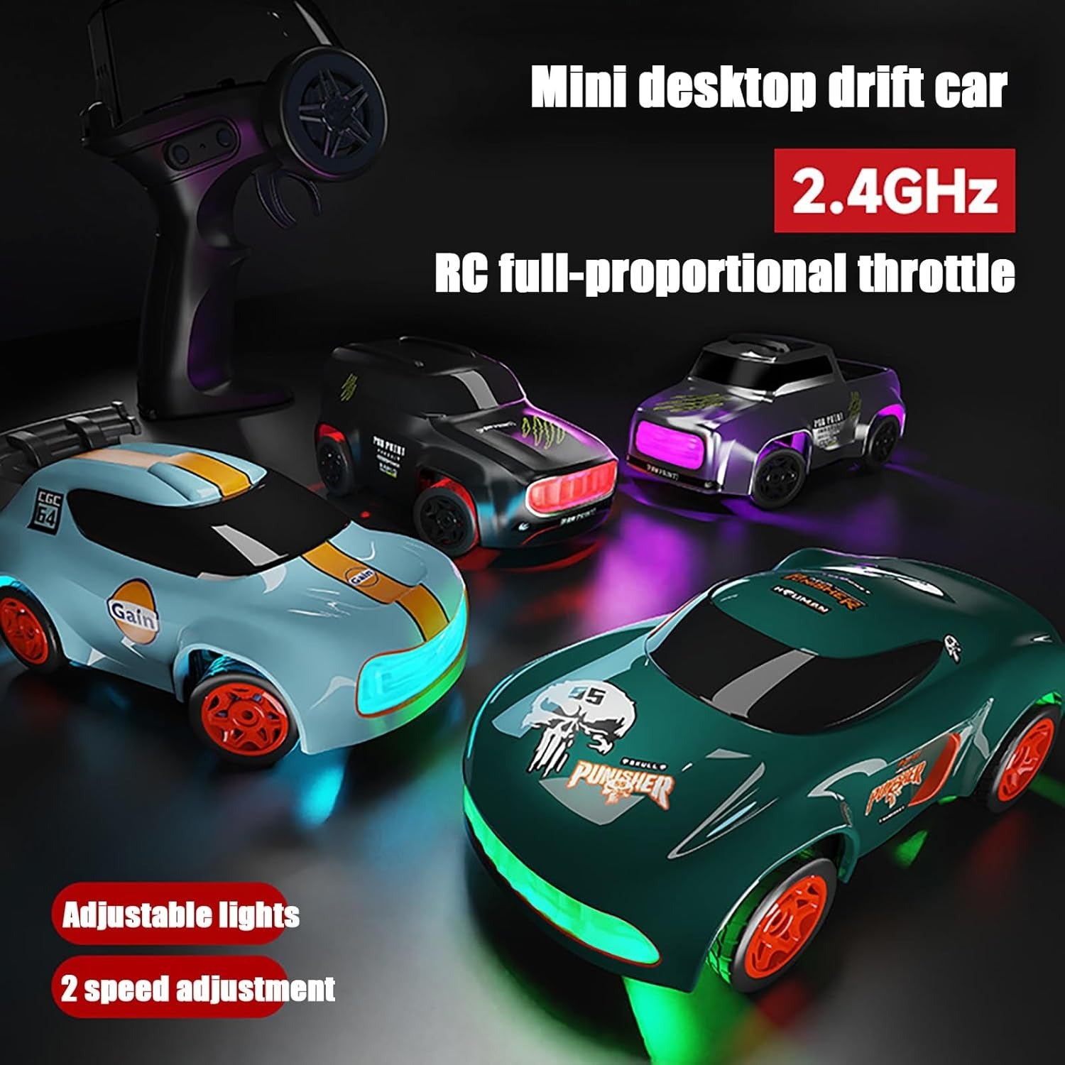 1:64 RC 2.4GHz Mini Drift Car