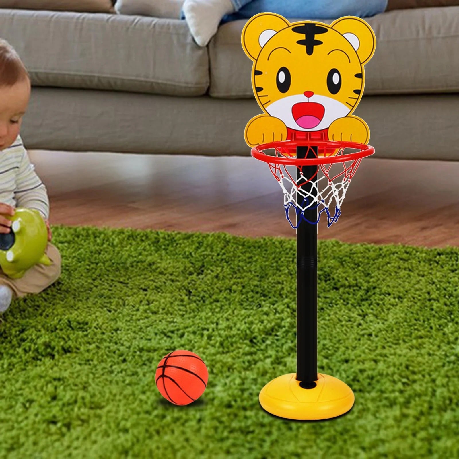 Adjustable Kids Basketball Hoop Stand