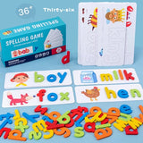 Engaging Kids Wooden Alphabet Spelling Game