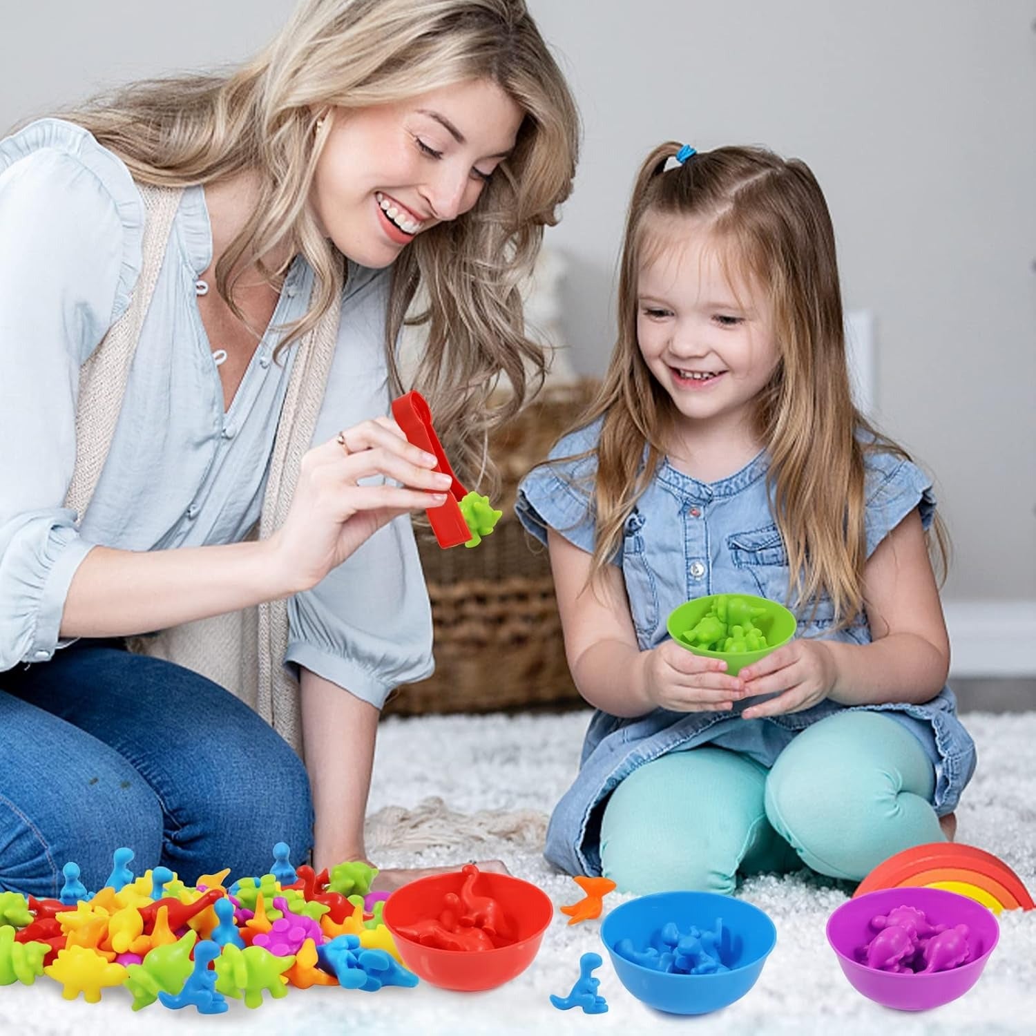 Children Color Classification Counting Toys