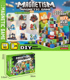 68-Piece Minecraft-Inspired Magnetic Building Blocks Set