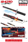 Led Laser Sword Toy With Spark Smoke