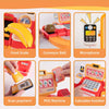 Kids Pretend Play Grocery Store Cash Register Toy Set-37 Pcs