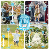Bubble Torch Fun Garden Lamp Toy with LED Lights