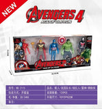 Spider-Man figure, Hulk toy, Iron Man action figure, Avengers 6-pack.