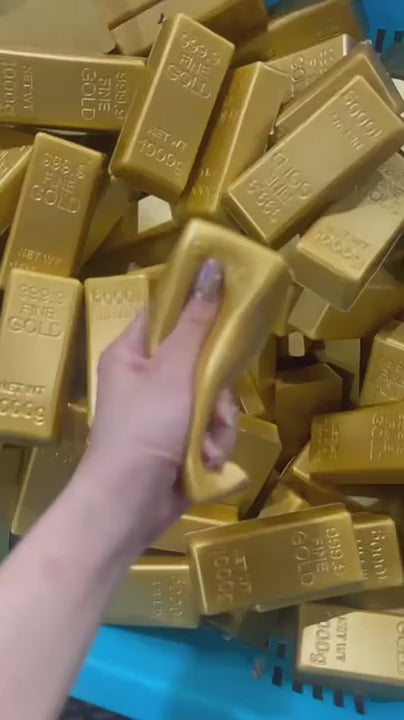 Gold Bar Squishy  Stress Relief Fidget Toy pack of 1