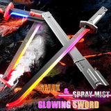 Led Laser Sword Toy With Spark Smoke
